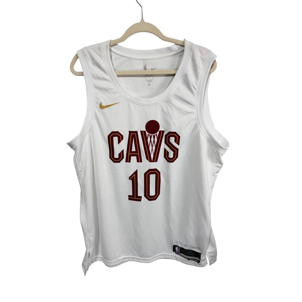 Nike Cleveland Cavaliers Darius Garland Swingman Jersey Men's XXL White DN2073